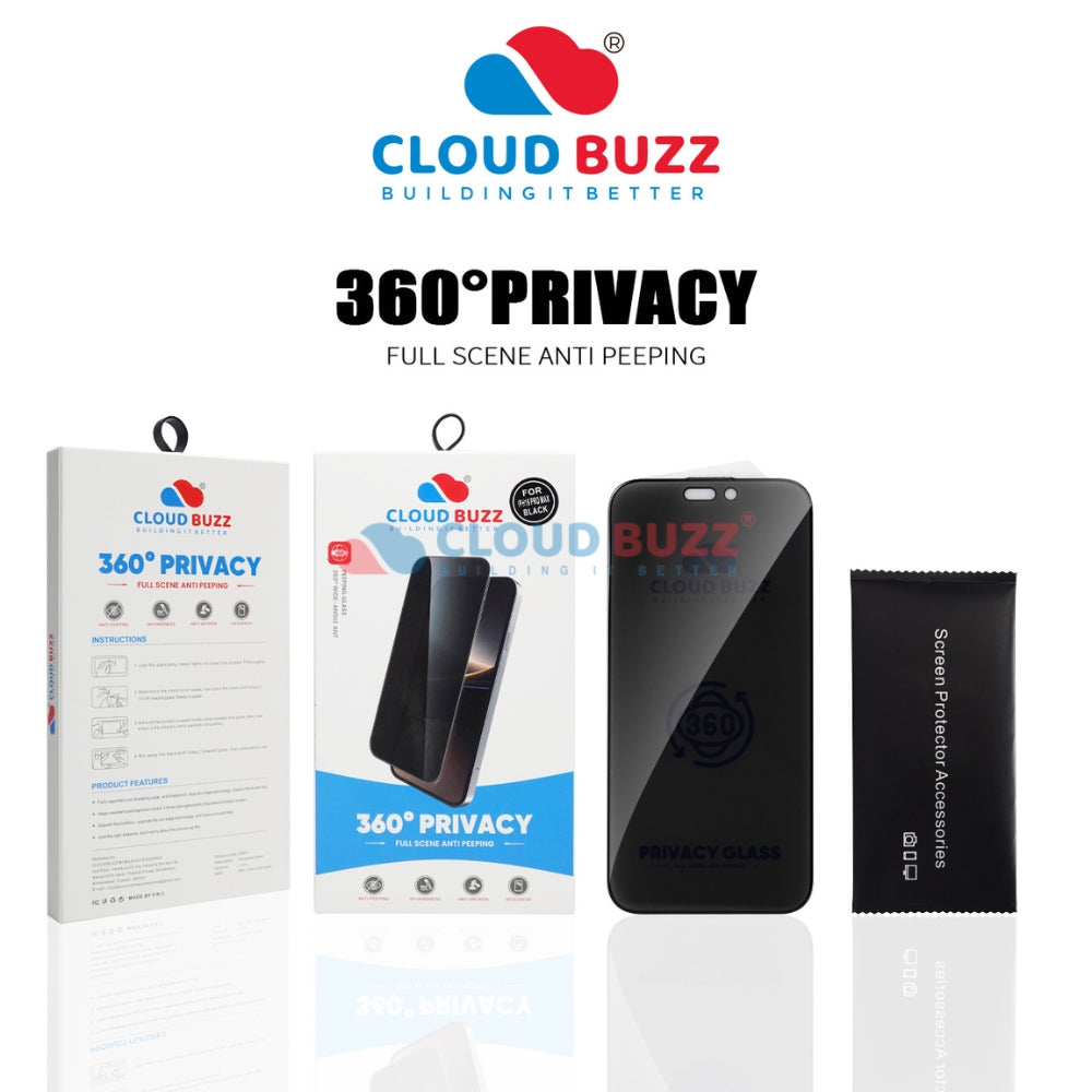 360 Degree Privacy Screen Protector | Tempered Glass | Anti-Spy Tempered Glass