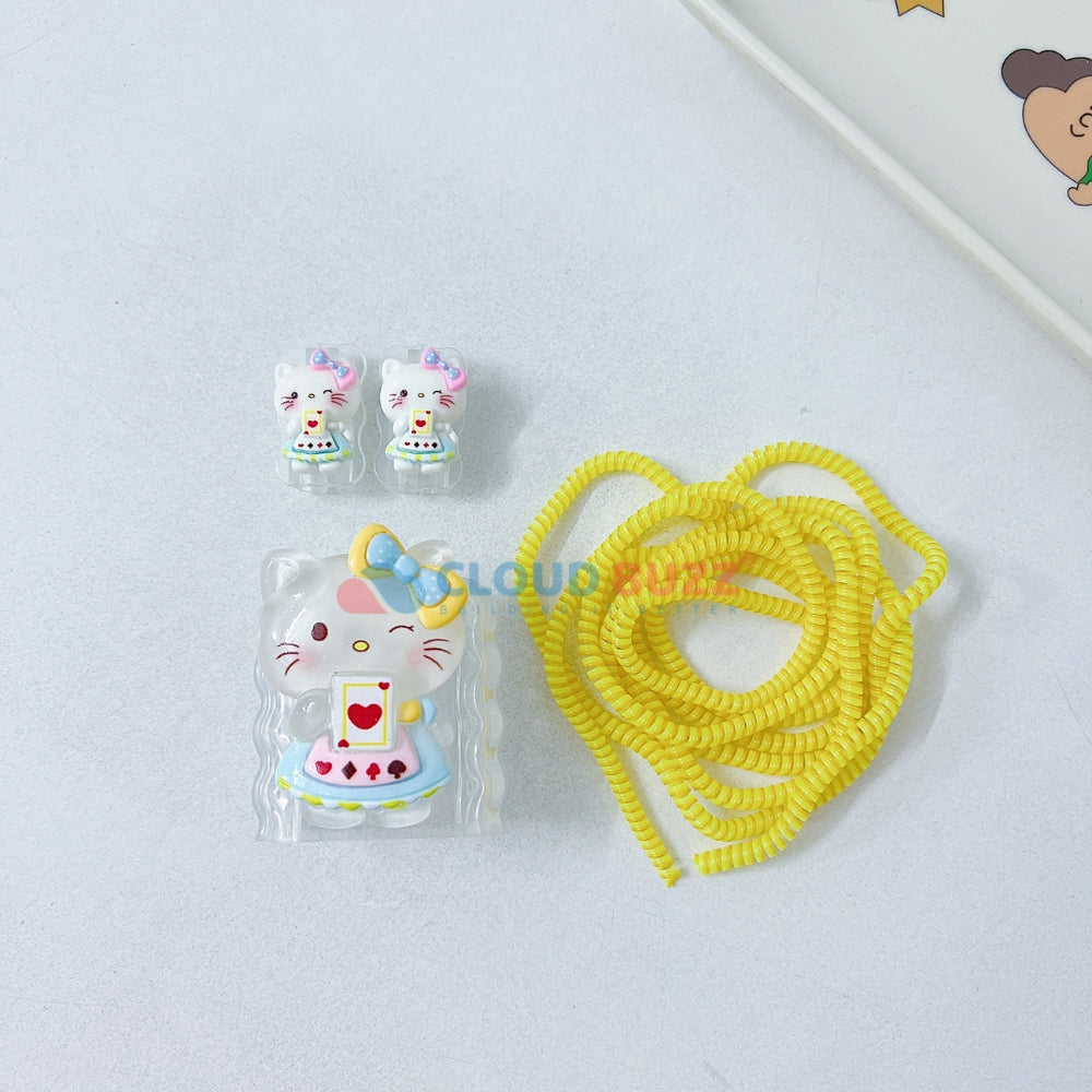 3D Cute Cartoon Doll TPU (Soft) (20W) Charger Case