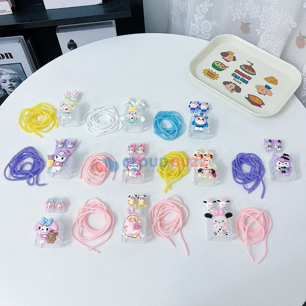 3D Cute Cartoon Doll TPU (Soft) (20W) Charger Case