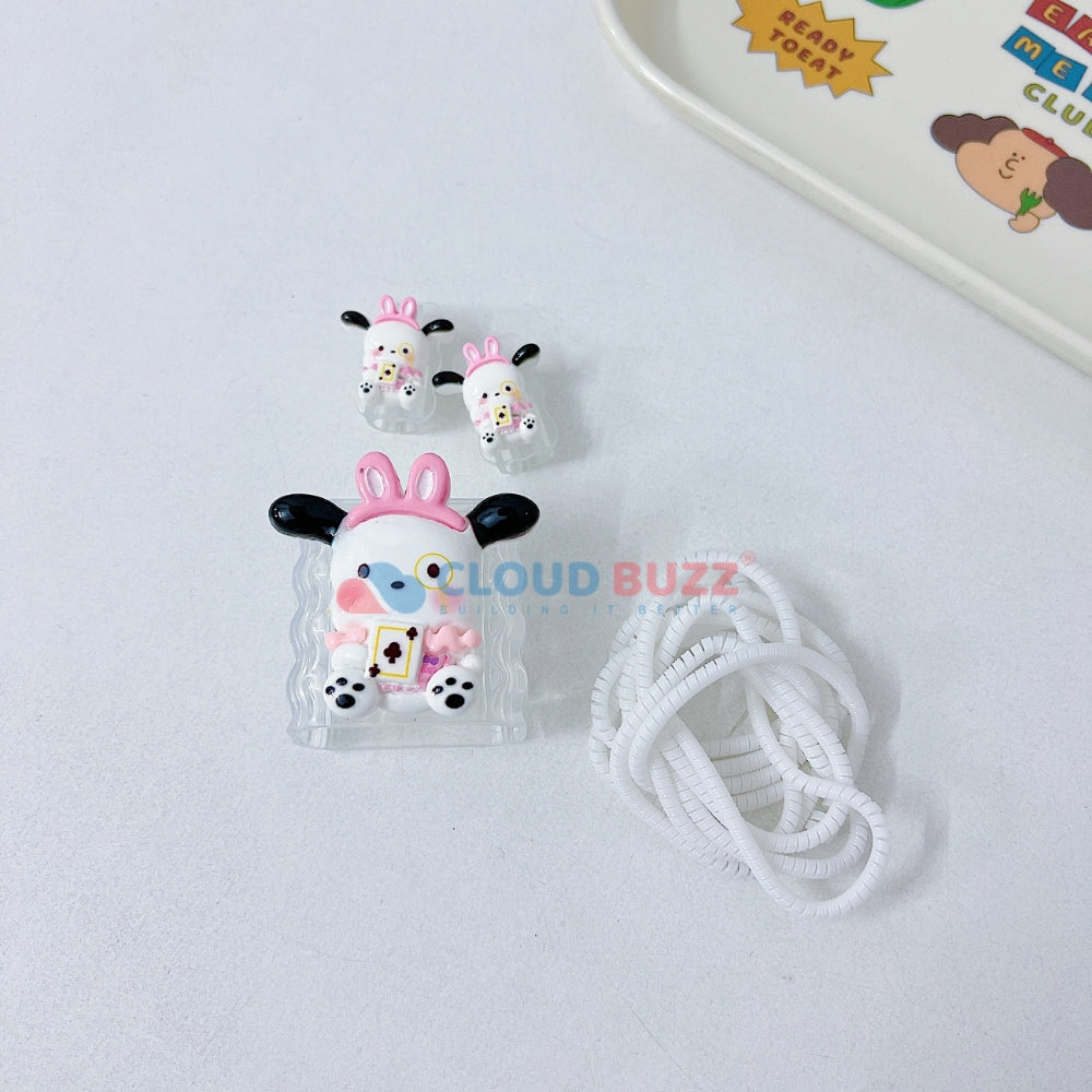 3D Cute Cartoon Doll TPU (Soft) (20W) Charger Case