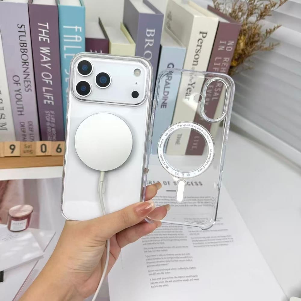 Aura Clear Mag IC Pop up Phone Case (With Box Packing)