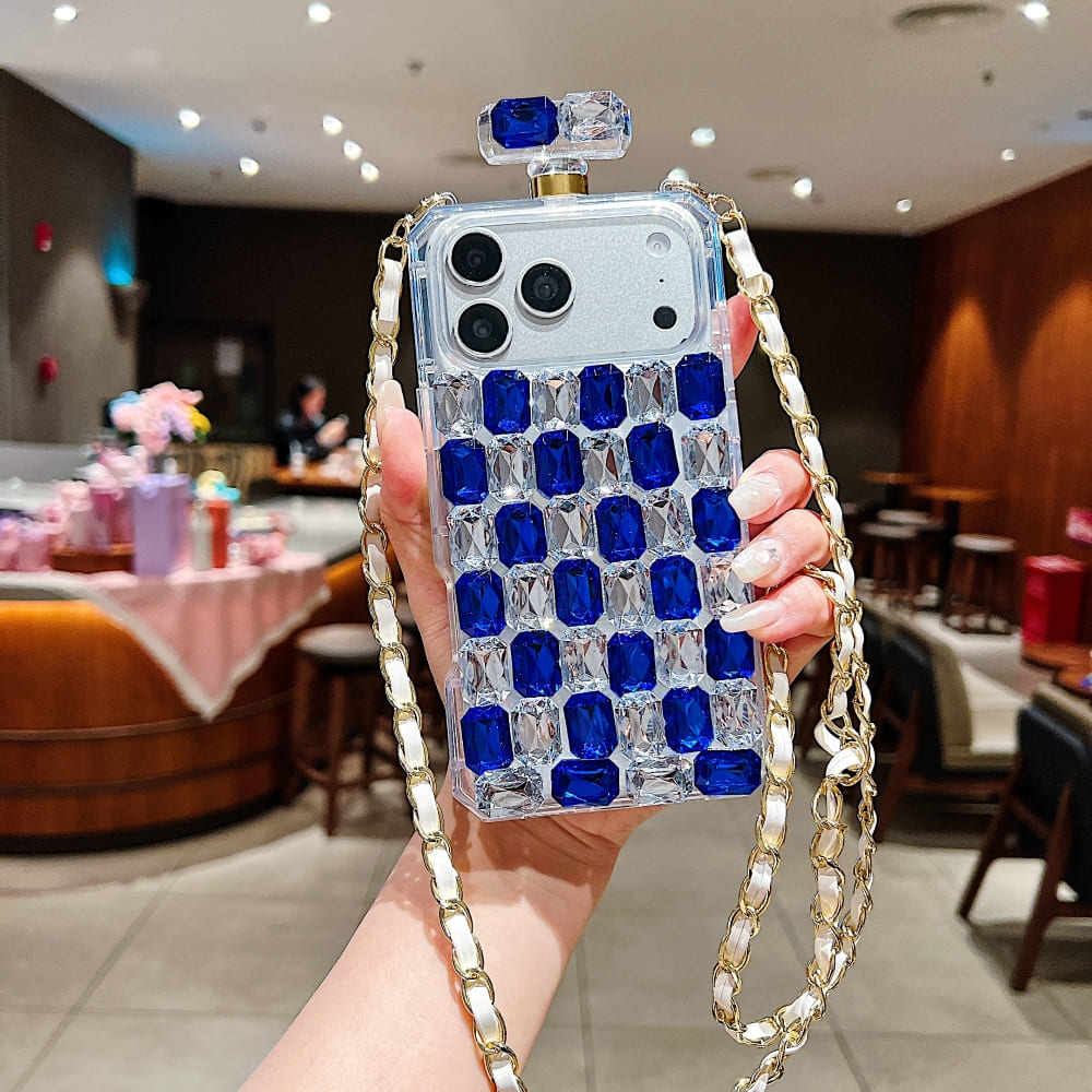 Bling Queen Perfume Bottle Phone Case