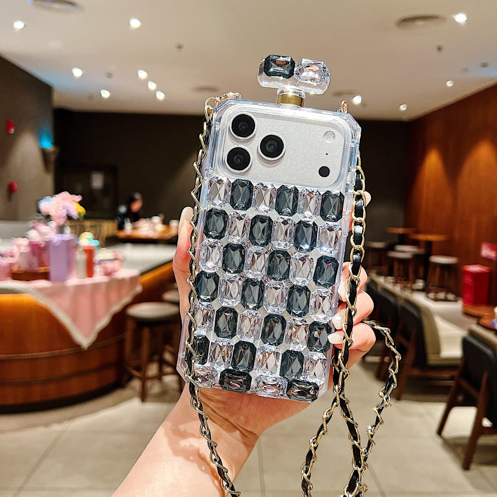 Bling Queen Perfume Bottle Phone Case