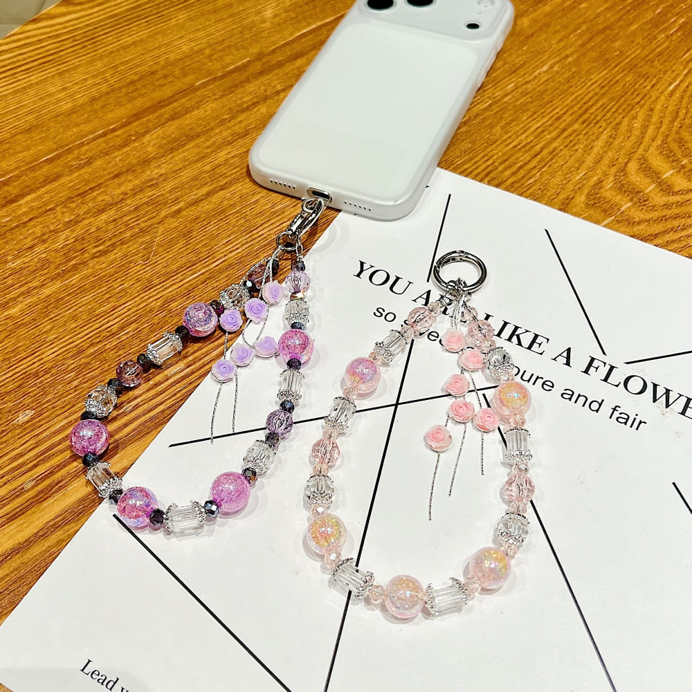 Blinging Beaded Phone Charm | Keychain | Handbag Charm