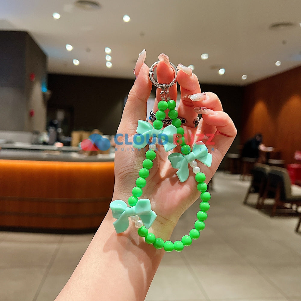 Bow Burst Beaded Phone Charm | Bracelet | Handbag Charm