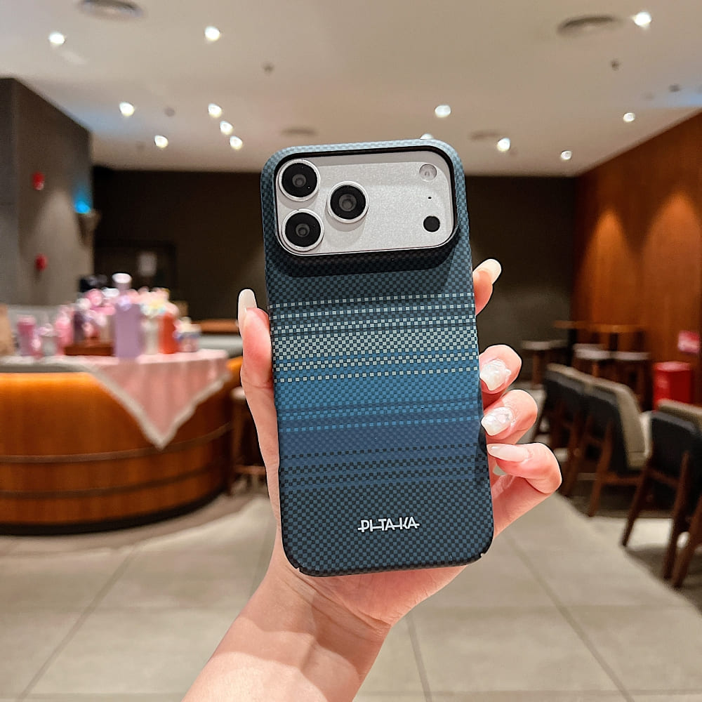 PITAKA Carbon Stealth Grid Phone Case (With Box Packing)