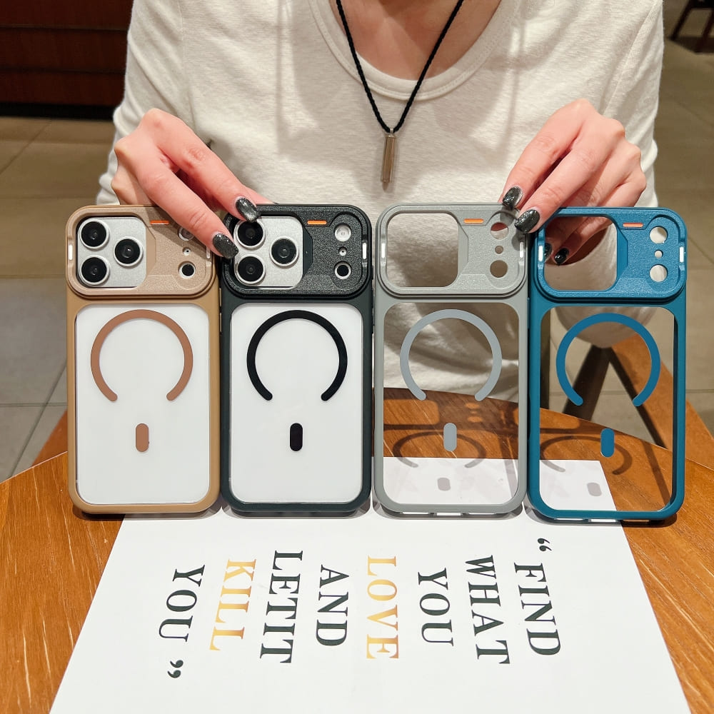 Circle Grip Shield Mag Phone Case (With Box Packing)