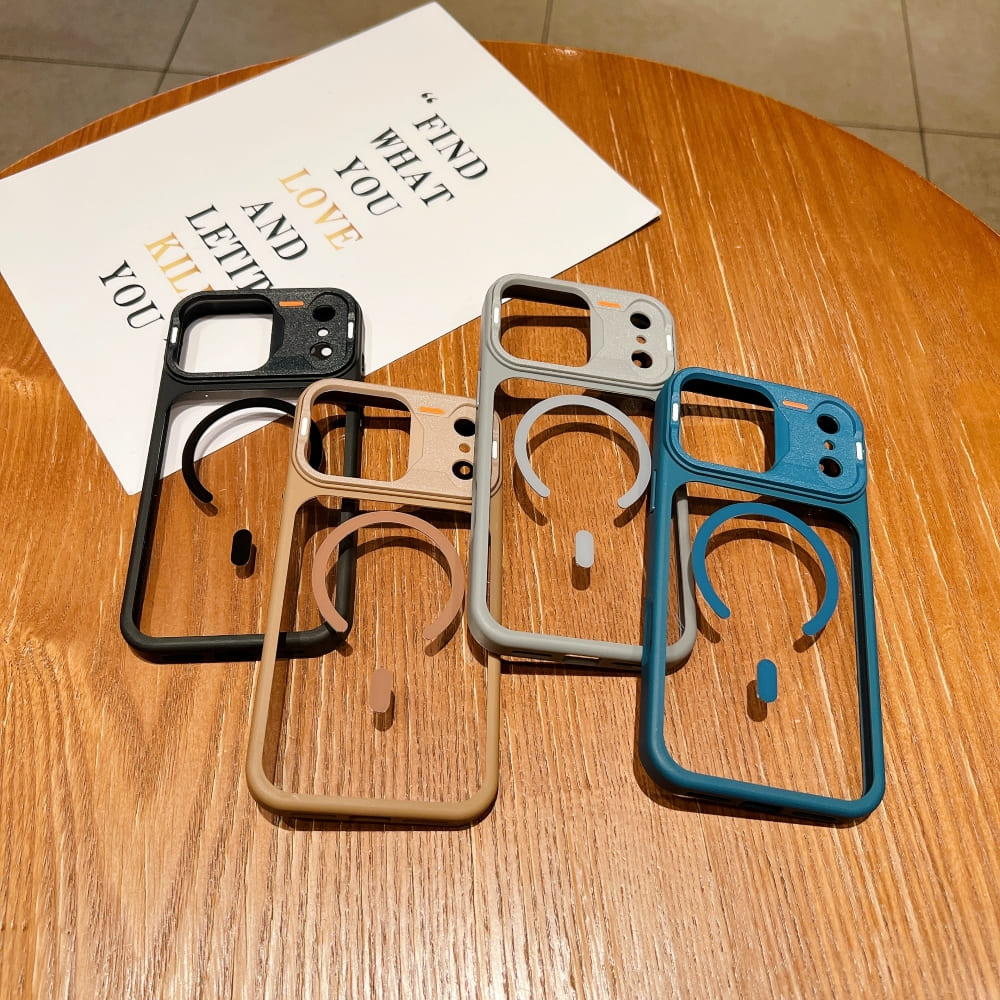 Circle Grip Shield Mag Phone Case (With Box Packing)