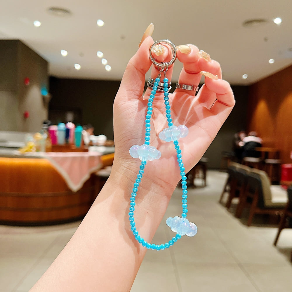 Cloudy Day Aesthetic Phone Charm | Keychain | Handbag Charm