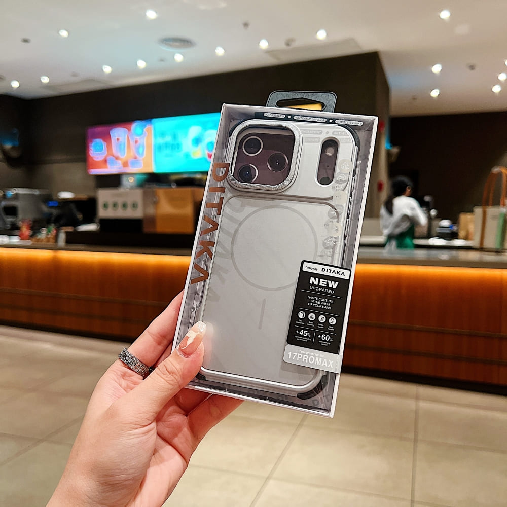 DITAKA Matte MagSafe Rugged Armor Phone Case