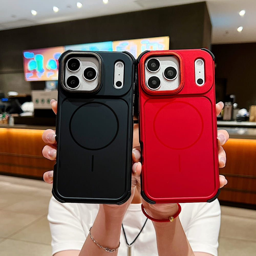 DITAKA Matte MagSafe Rugged Armor Phone Case