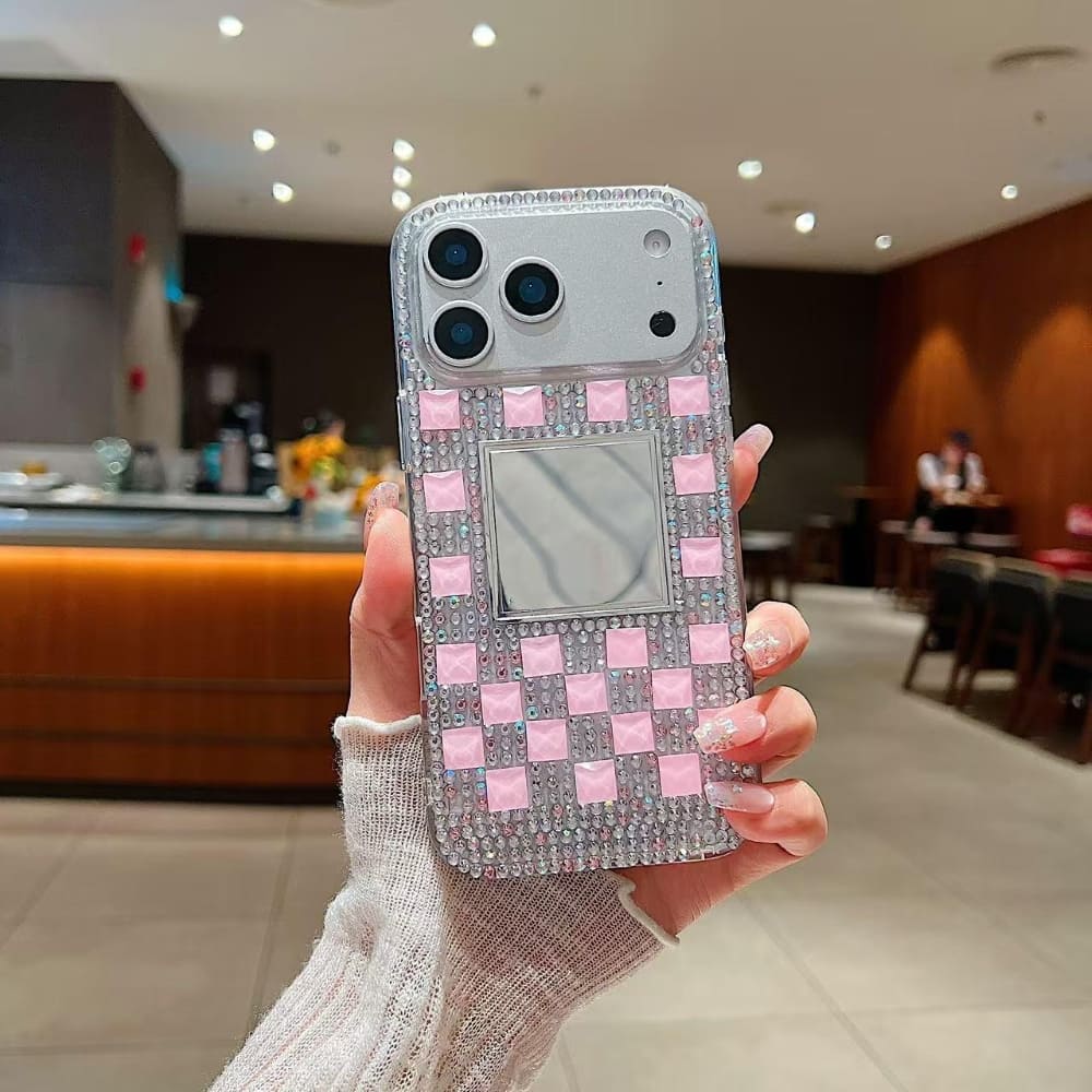 Diamond Glow Mirror Luxe Phone Case