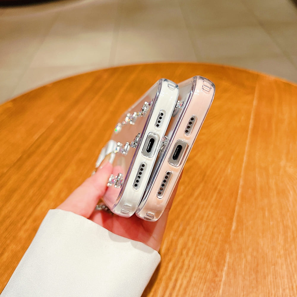 Diamond Meow Luxe Phone Case