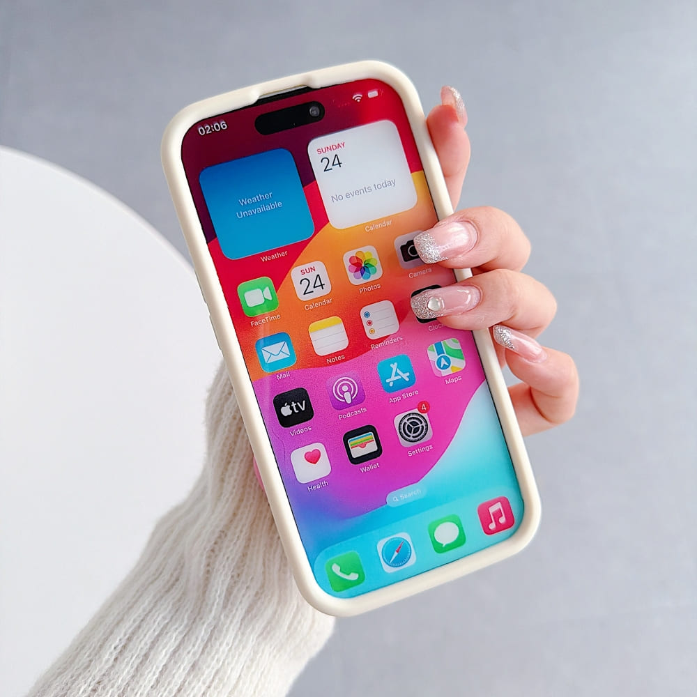 Dreamy Hearts Charm Phone Case