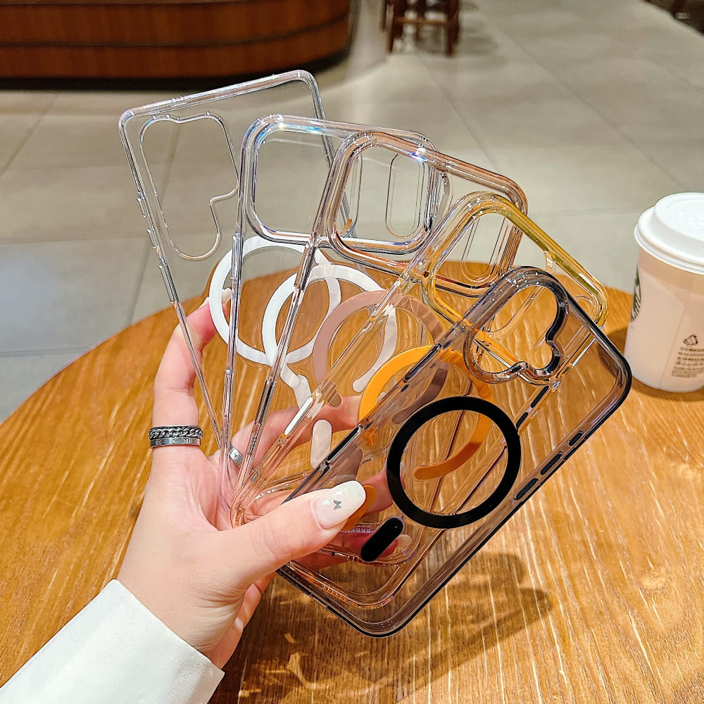 NY Elite Edge Transparent Phone Case (With Box Packing)