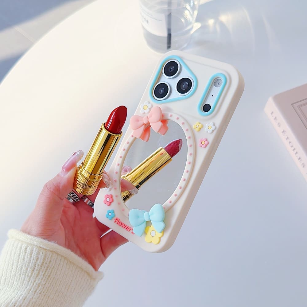 Fairycore Bow Mirror Phone Case