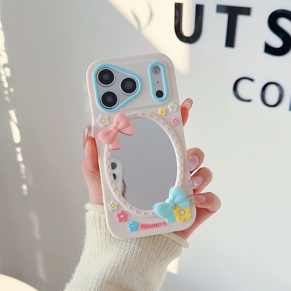 Fairycore Bow Mirror Phone Case