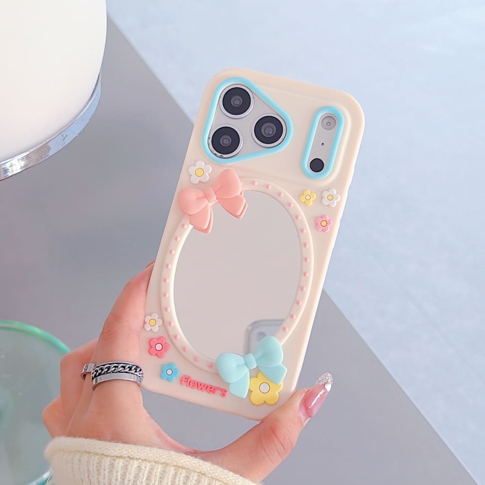 Fairycore Bow Mirror Phone Case