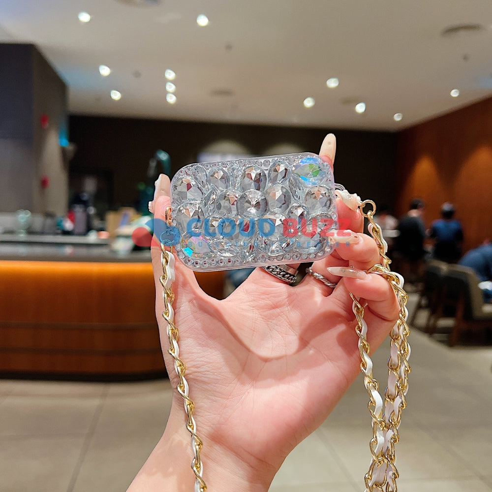 Five Petals Flower Pattern Universal Stand with Crystal Bracelet