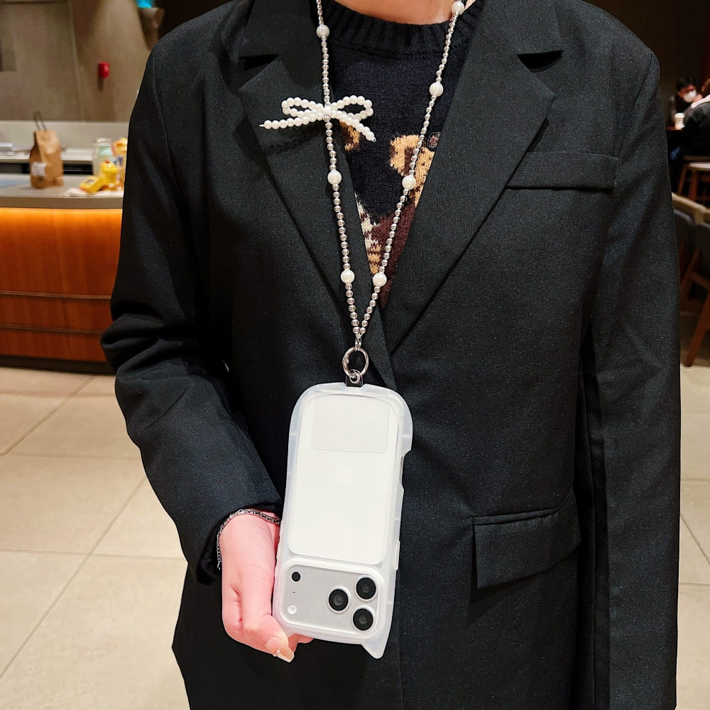 Grace Bow Charm Phone Chain | Phone Strap