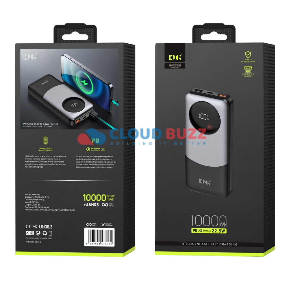 KPG-102 -10000 mah Power Bank