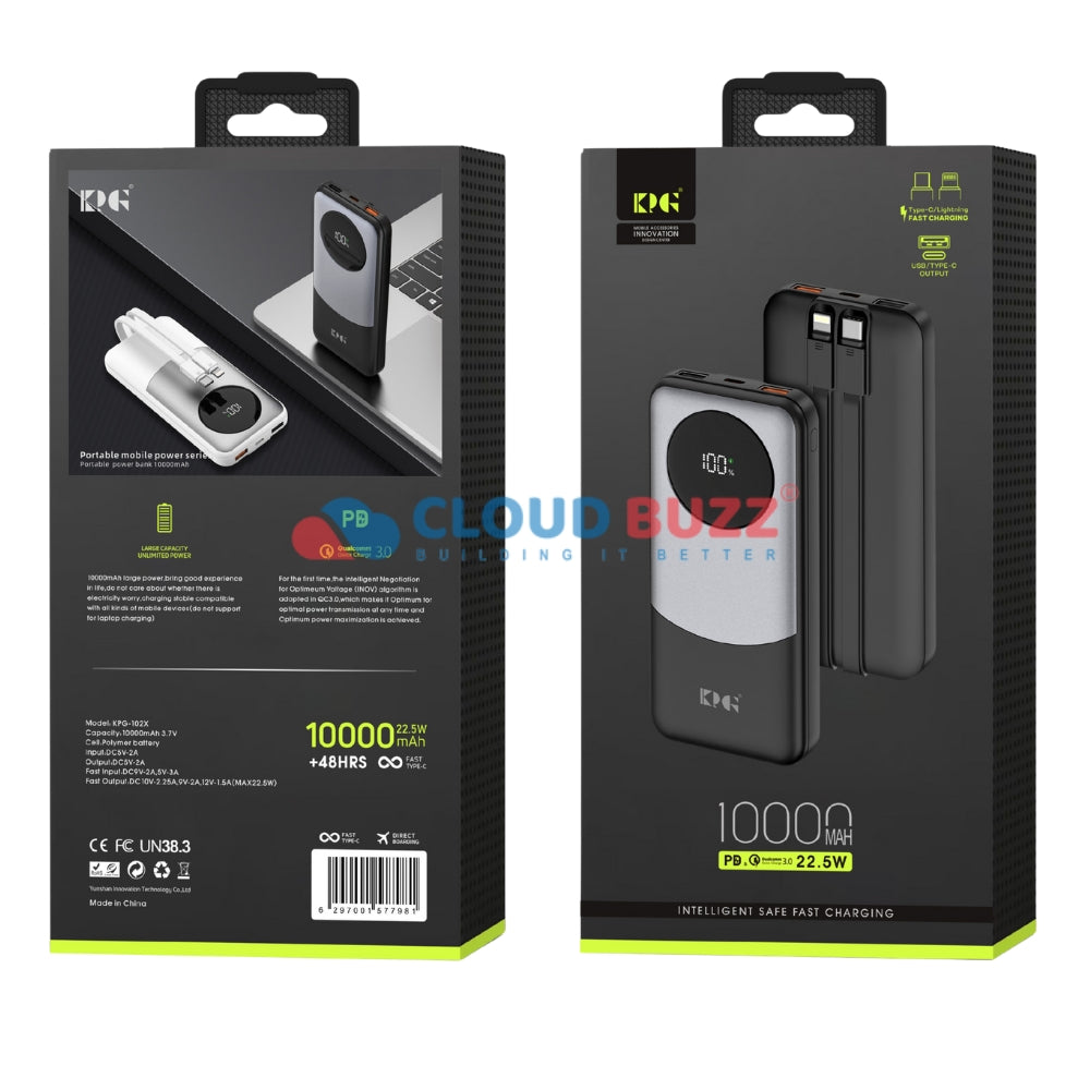 KPG-102X-10000 mah Power Bank