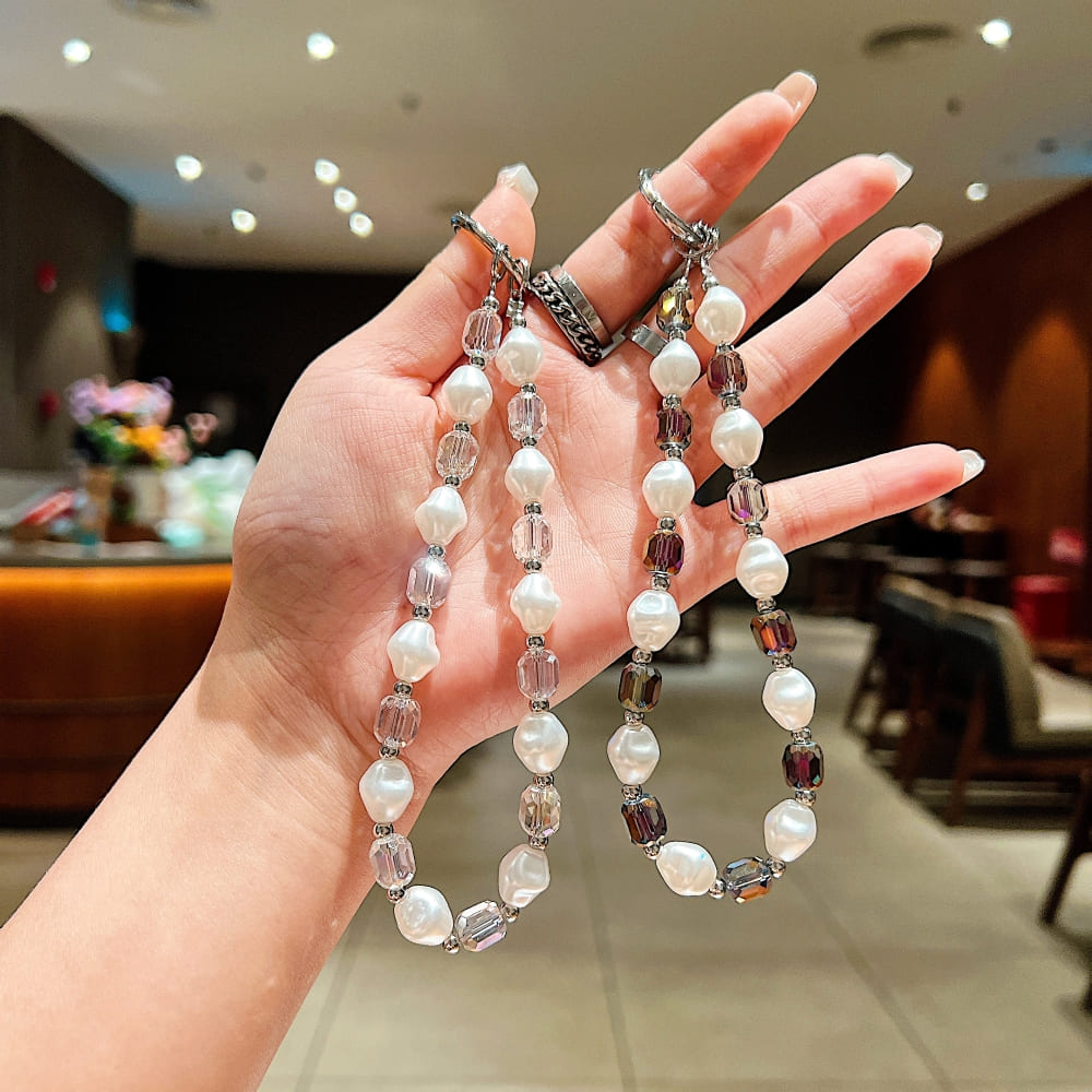 Ocean Gem Wristlet Phone Charm