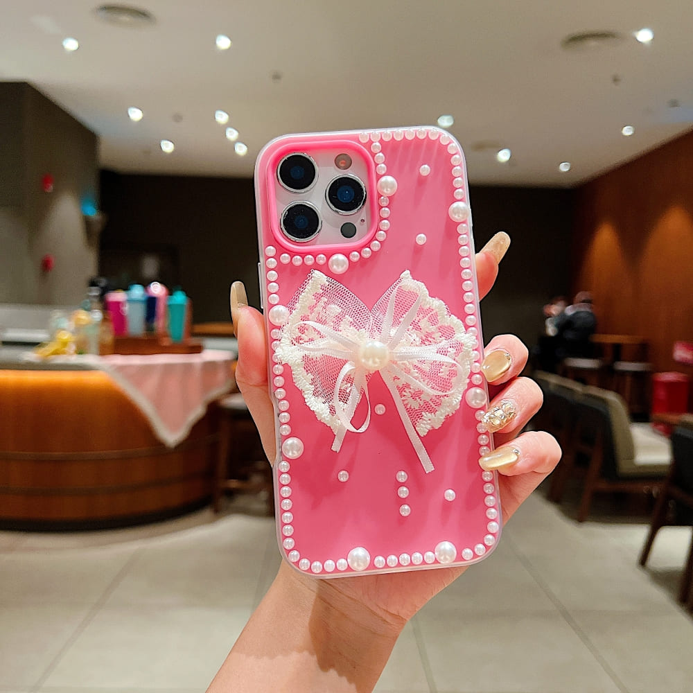 Pearl Bow Princess Phone Case