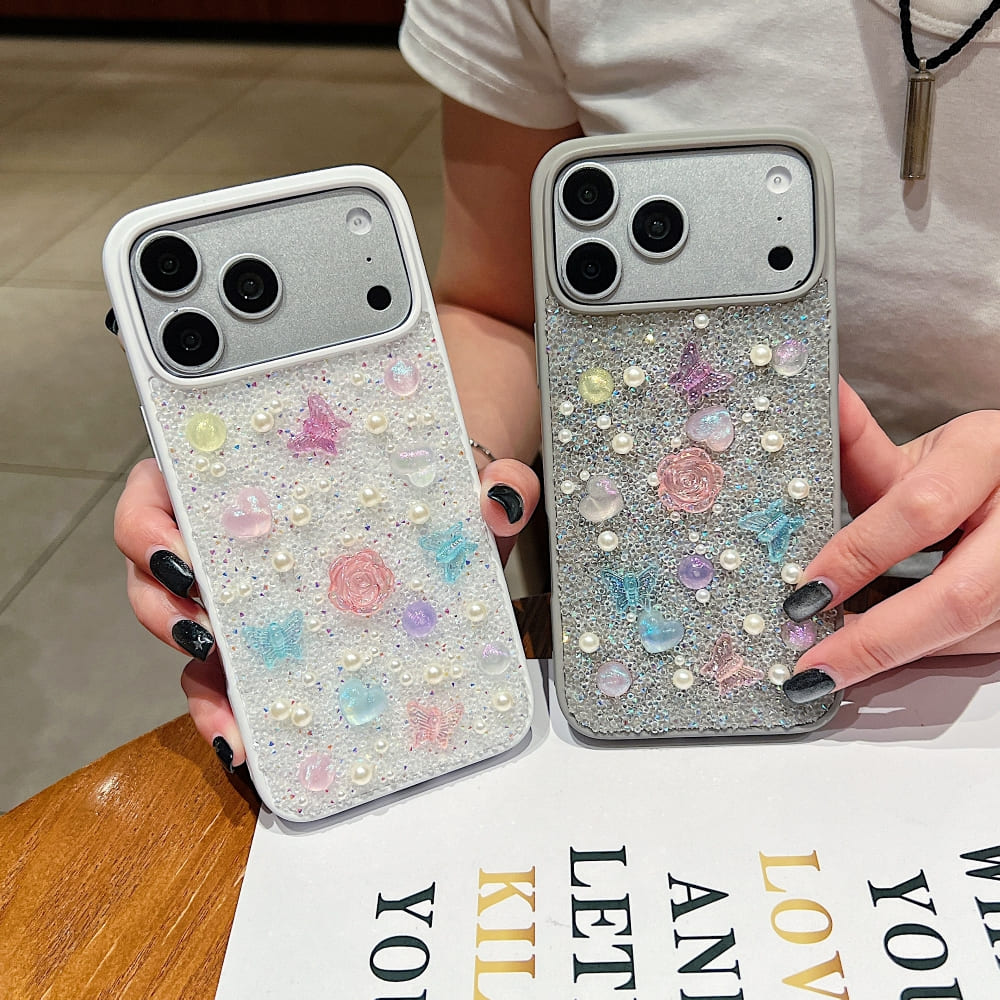 Pearl Butterfly Bliss Phone Case