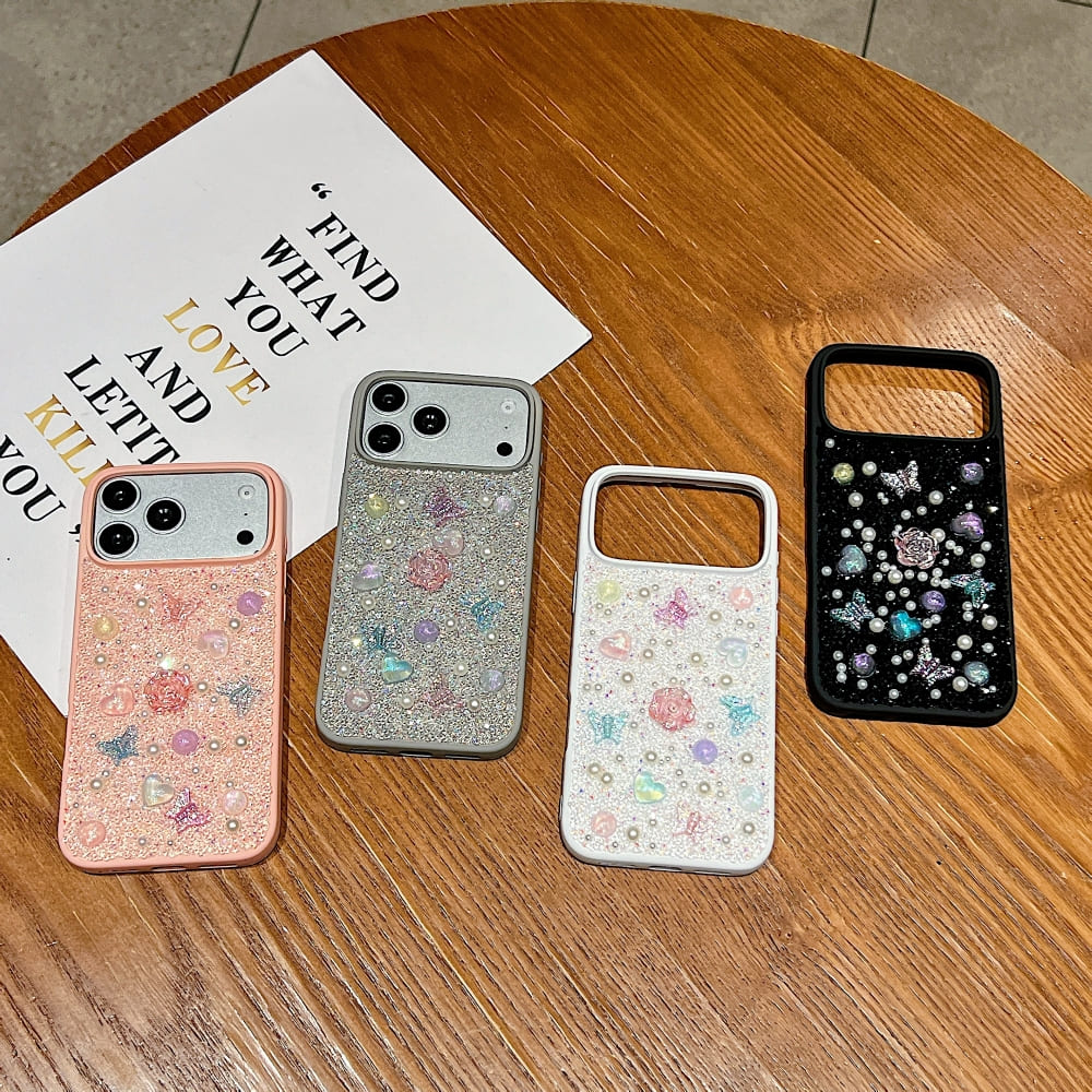 Pearl Butterfly Bliss Phone Case