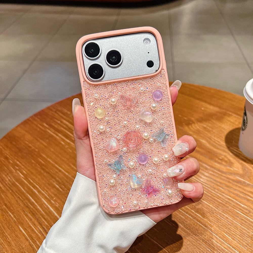 Pearl Butterfly Bliss Phone Case