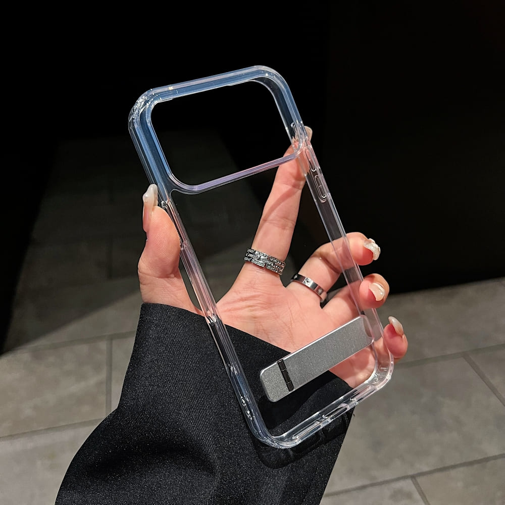 Pro Gaurd Transparent Stand Phone Case