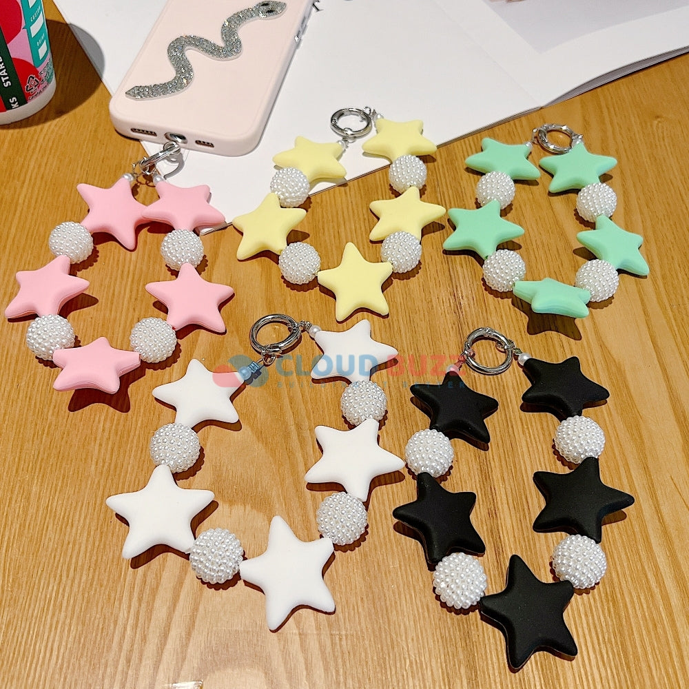 Star Shape Acrylic Phone Charm | Bracelet | Handbag Charm