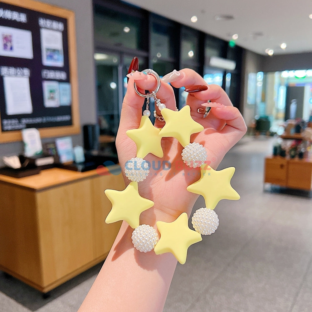 Star Shape Acrylic Phone Charm | Bracelet | Handbag Charm