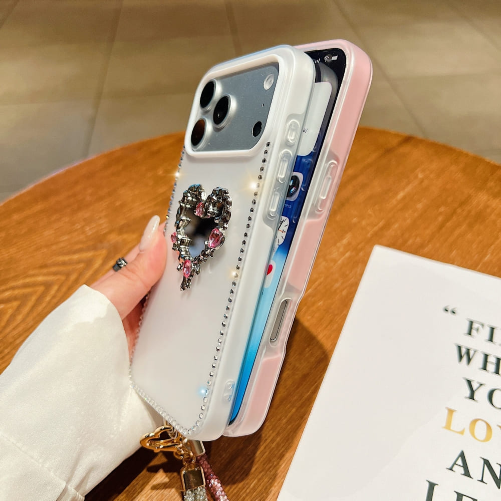 Sweetheart Sparkle Mirror Phone Case