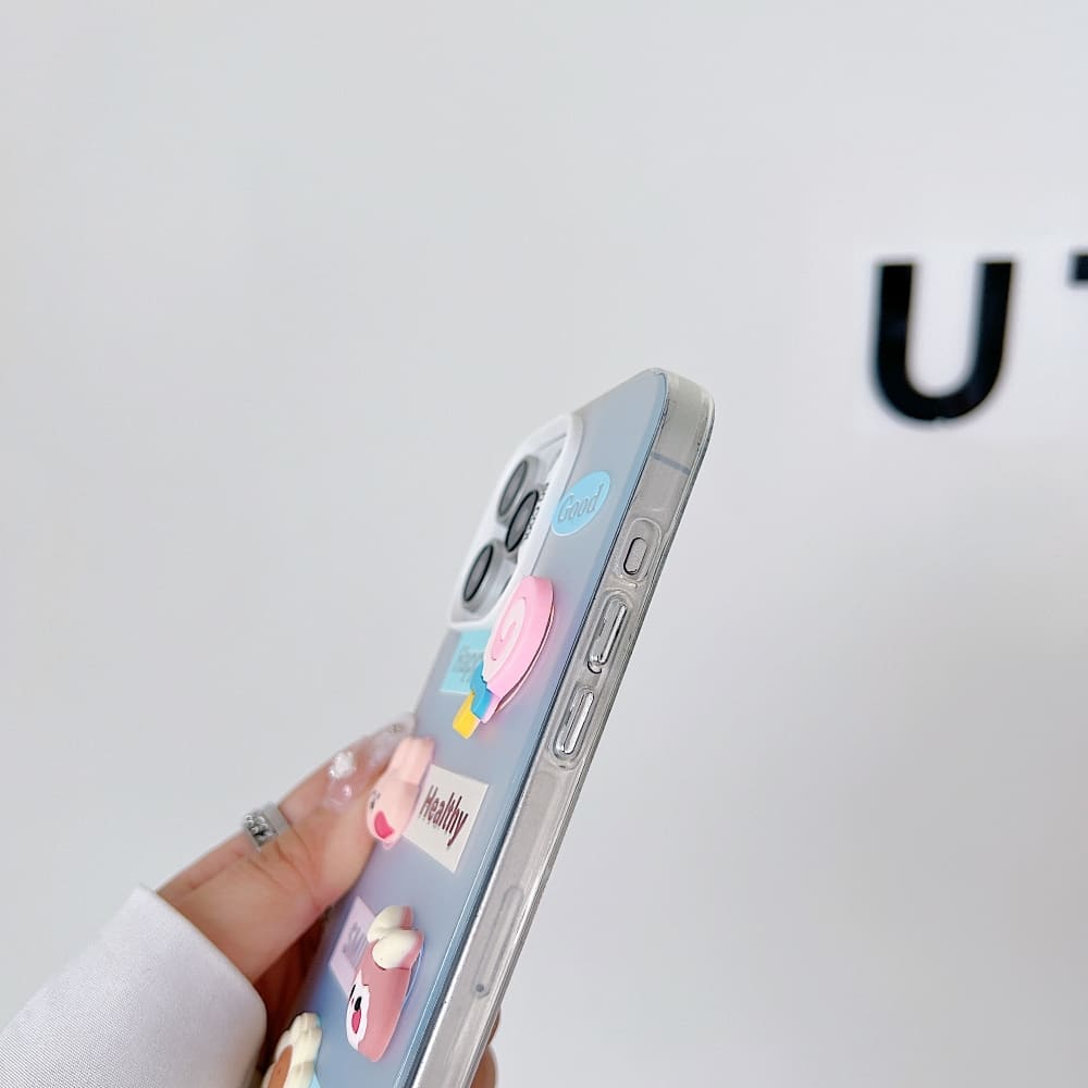Toy Printed Phone Case with Bracelet