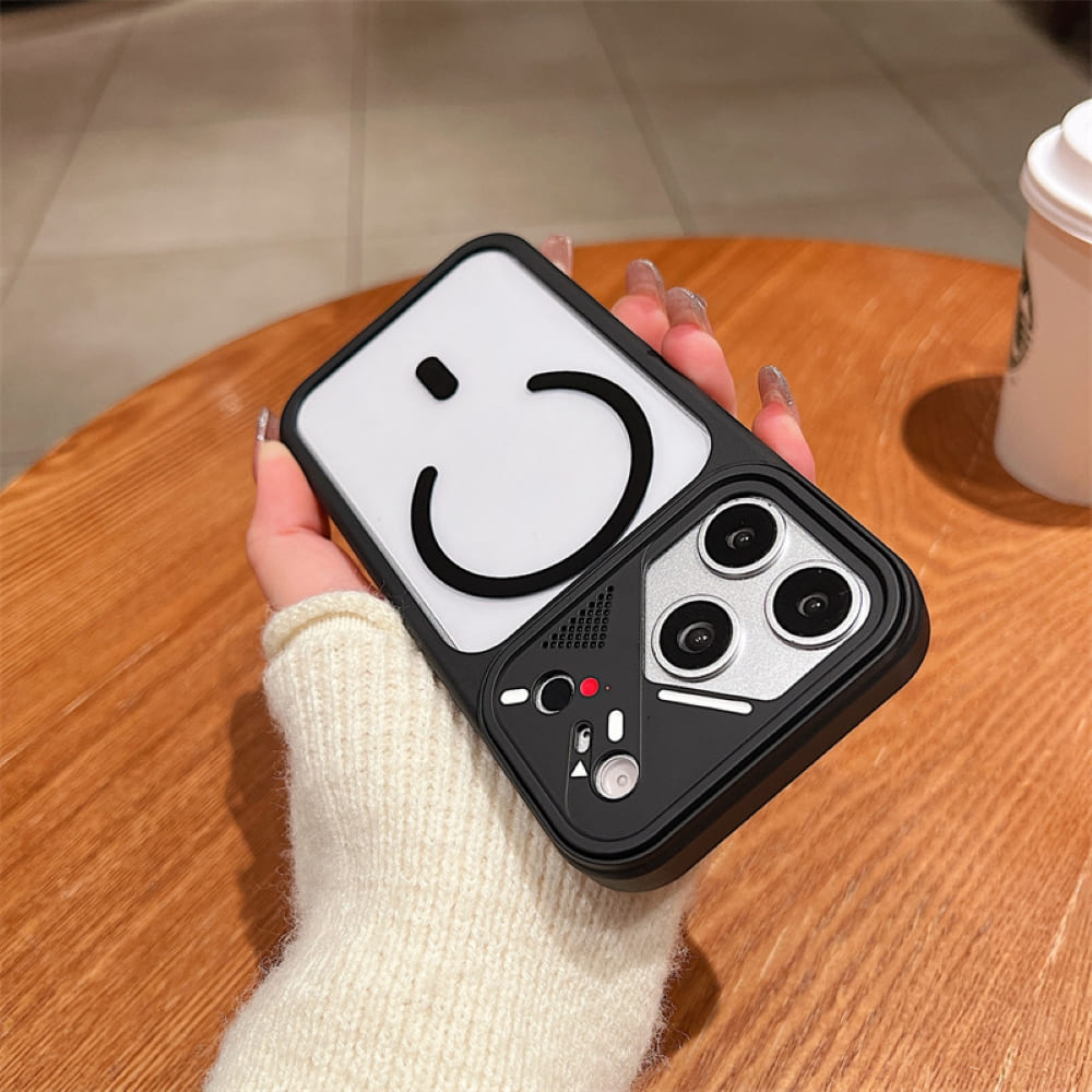 Transparent Colorful Frame Mag Phone Case