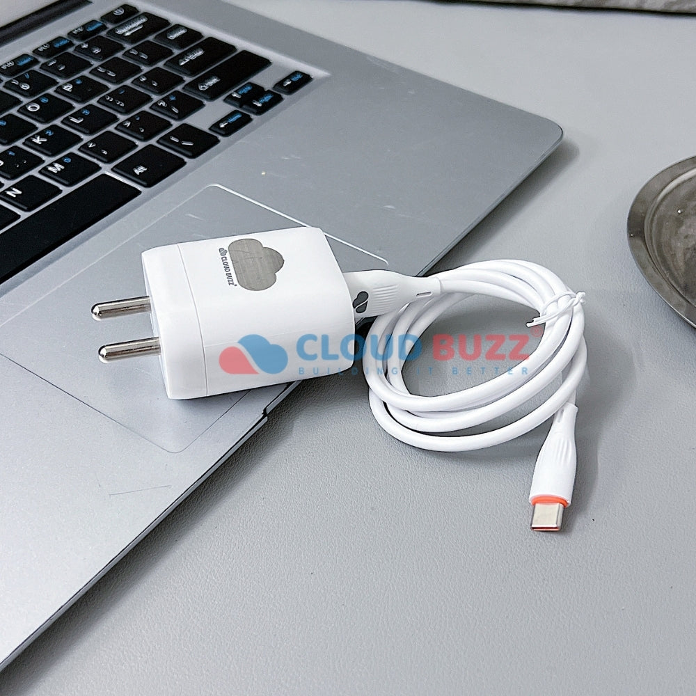 USB Type-C 15W Fast Portable Charger with Type-C (TC) Cable (CB105)