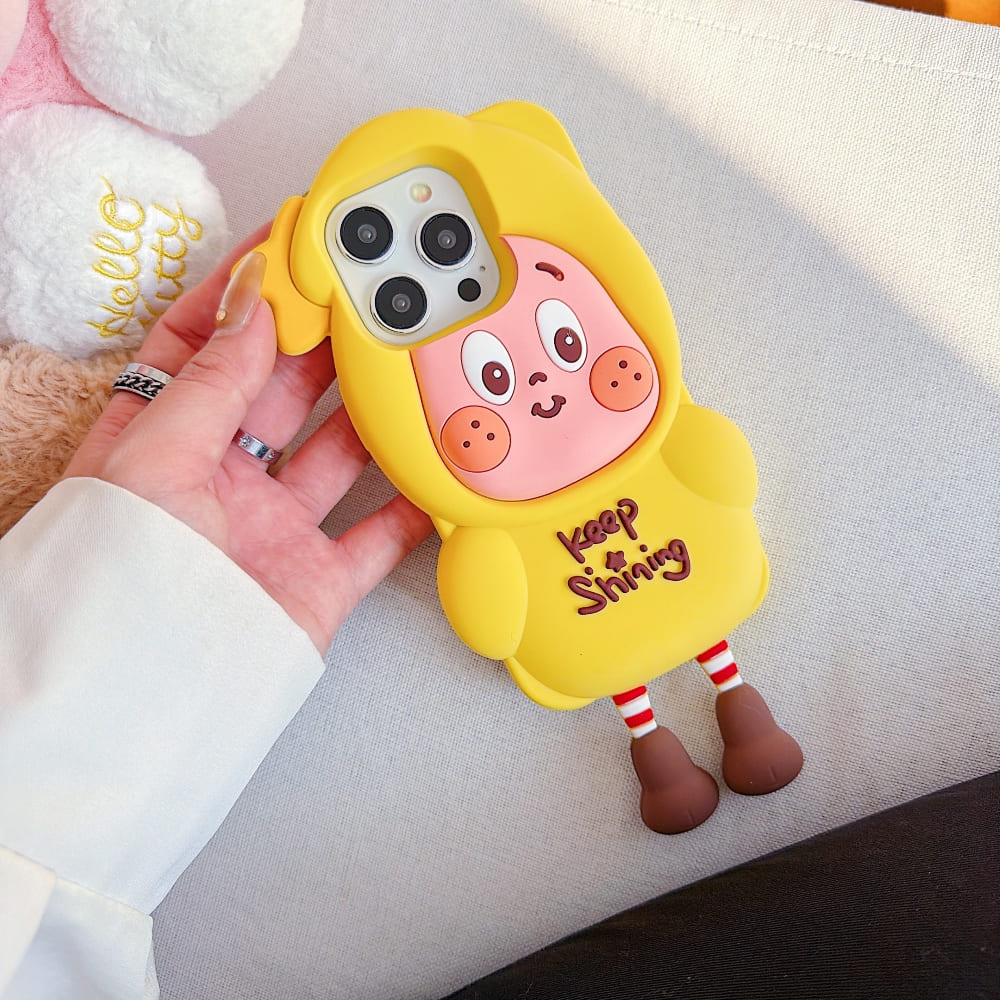 Yellow Joy Protective Phone Case