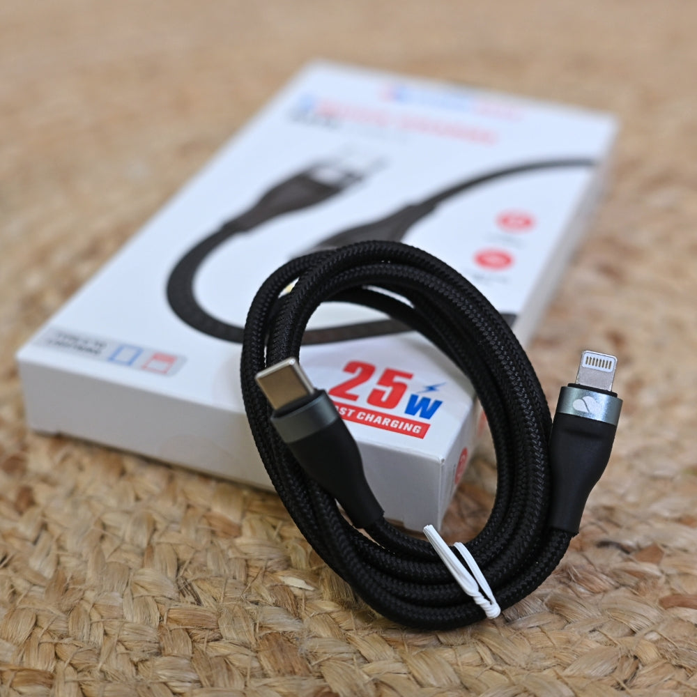 25W Type-C to Lightning Fast Charging Cable (CB111)
