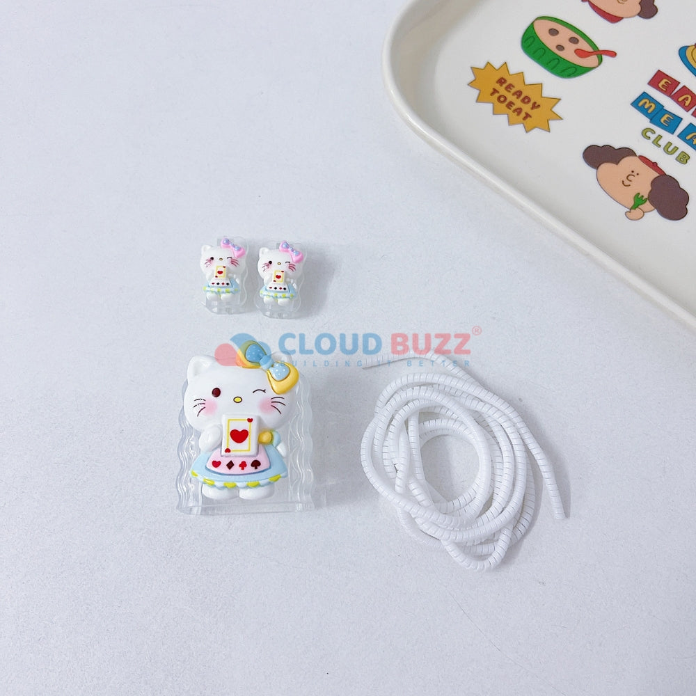 3D Cute Cartoon Doll TPU (Soft) (20W) Charger Case