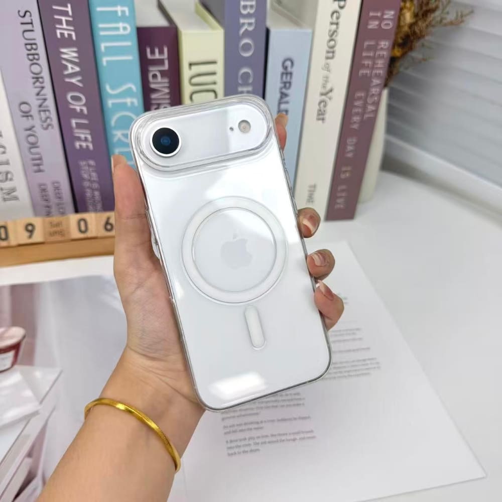 Aura Clear Mag IC Pop up Phone Case (With Box Packing)