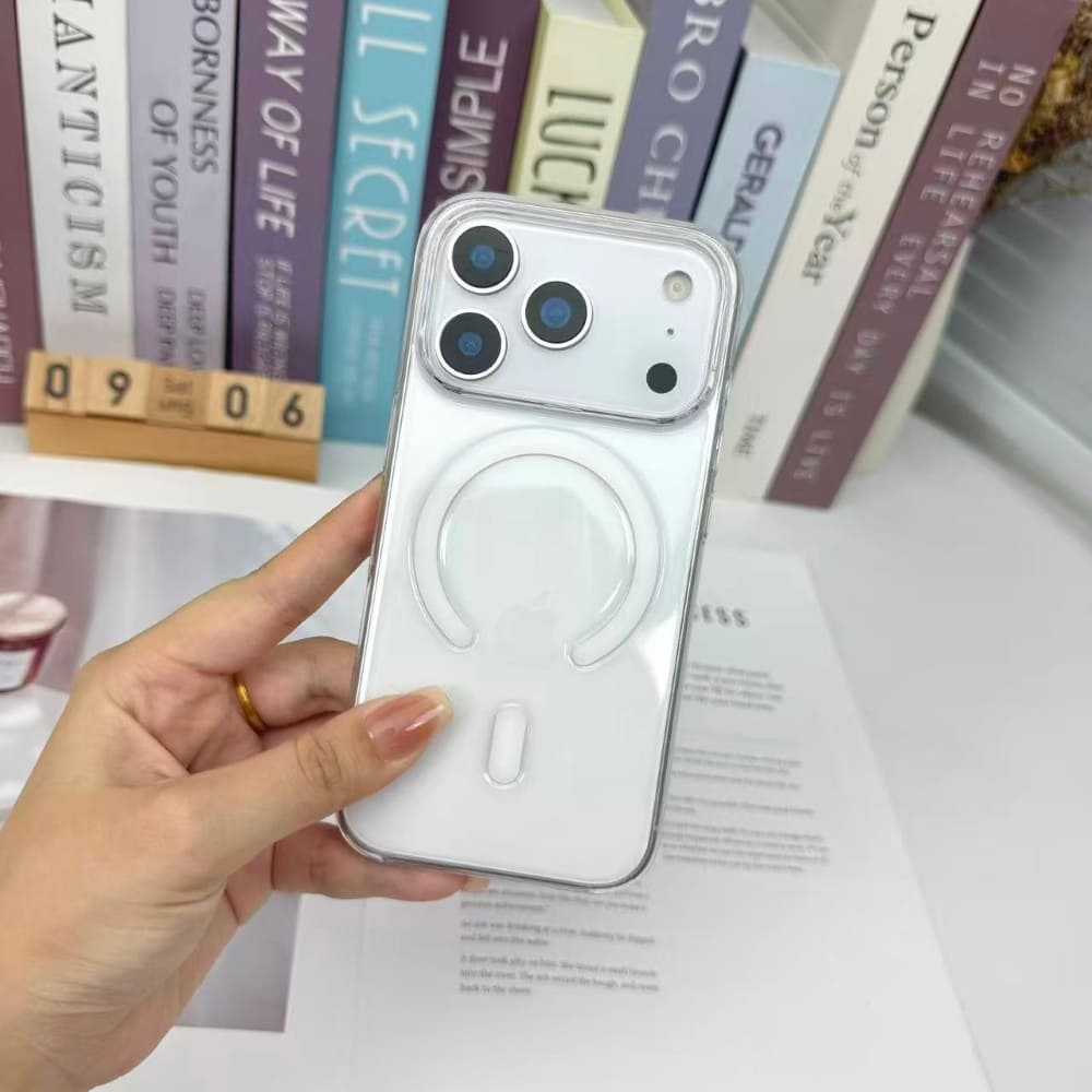 Aura Clear Mag IC Pop up Phone Case (With Box Packing)