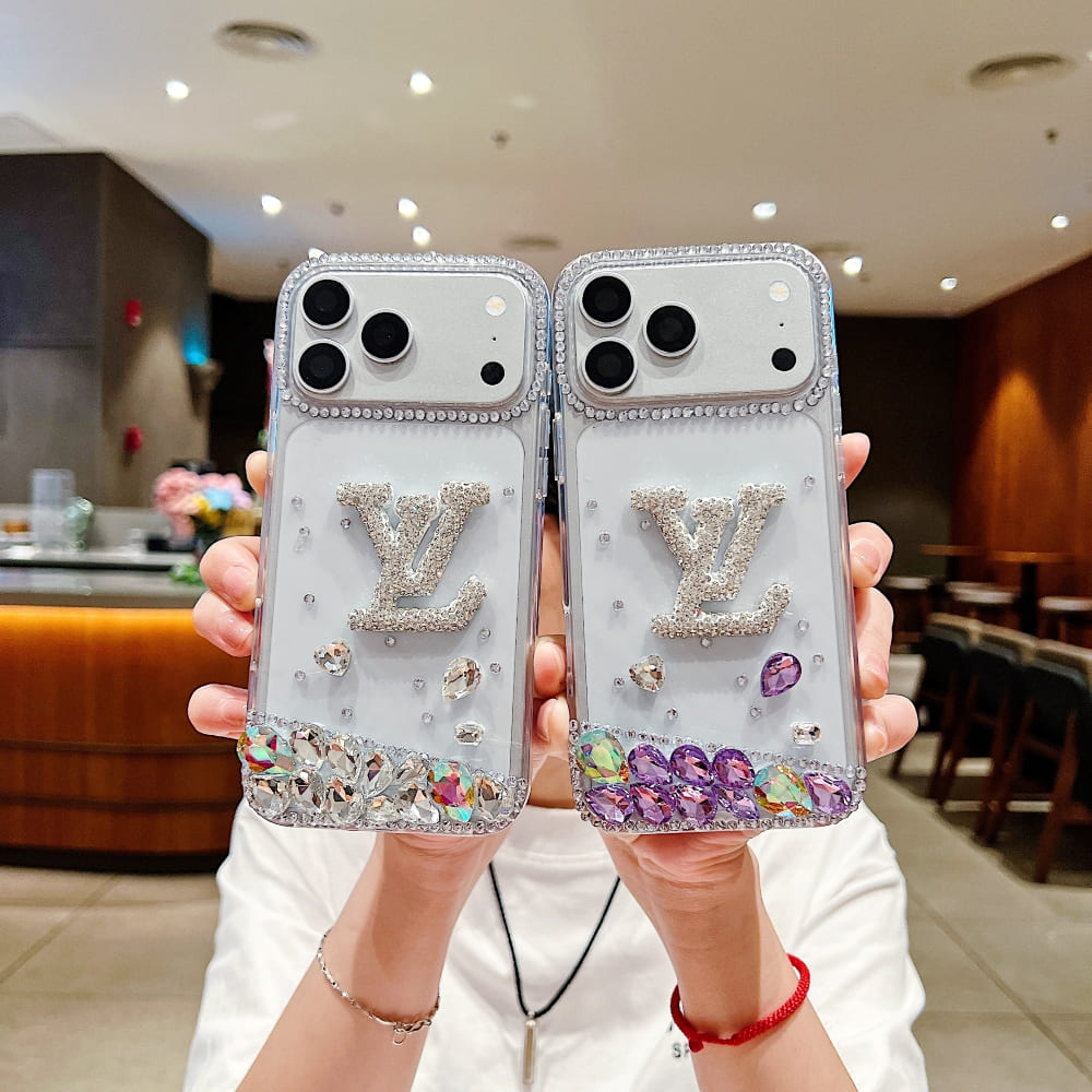 Bling Monogram Phone Case