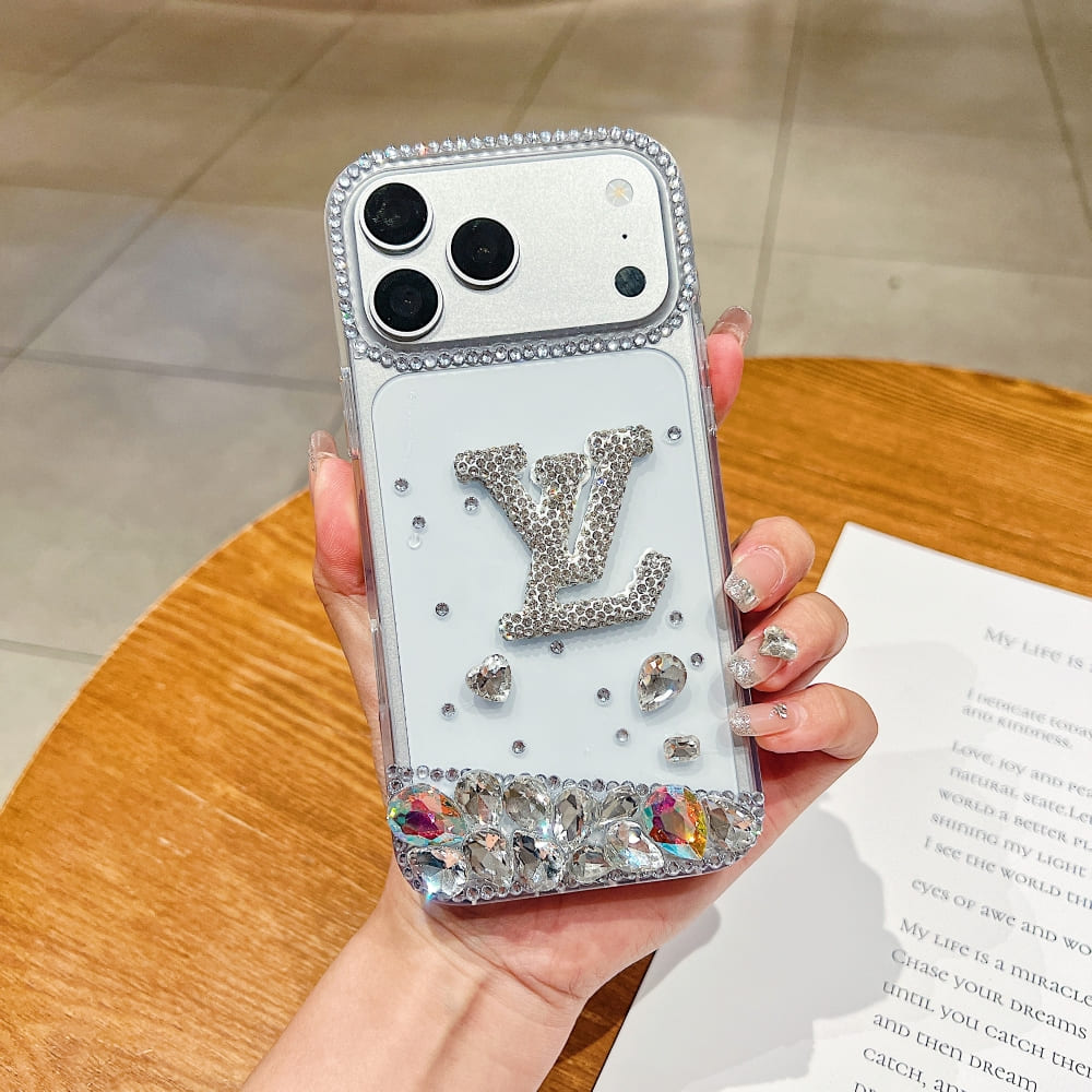 Bling Monogram Phone Case