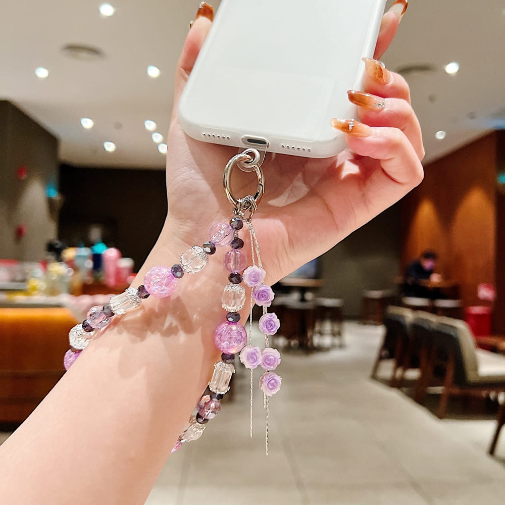 Blinging Beaded Phone Charm | Keychain | Handbag Charm