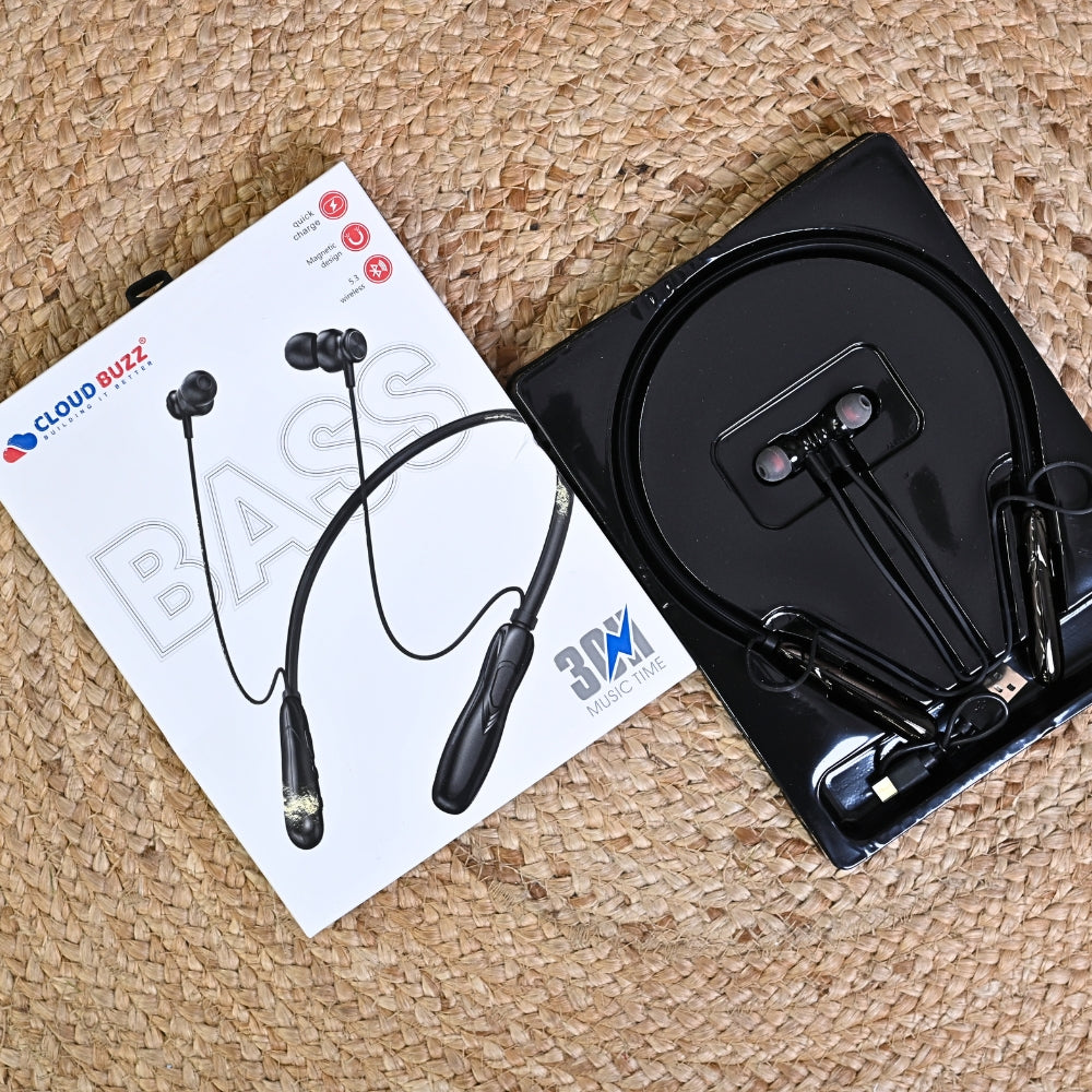 Bluetooth Wireless Neckband with Mic (CB202)