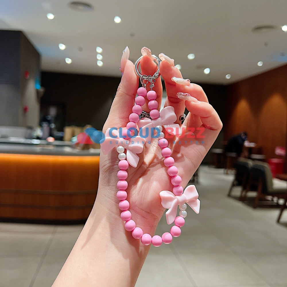 Bow Burst Beaded Phone Charm | Bracelet | Handbag Charm