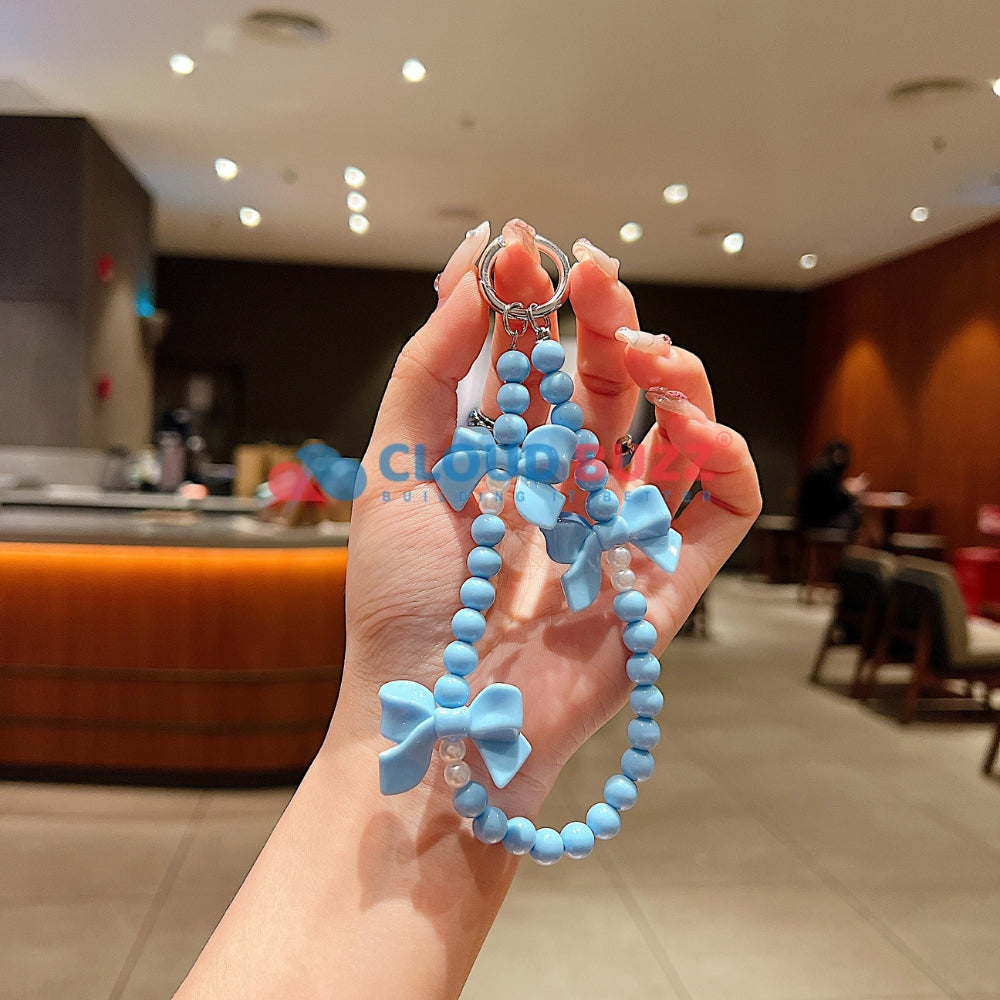 Bow Burst Beaded Phone Charm | Bracelet | Handbag Charm