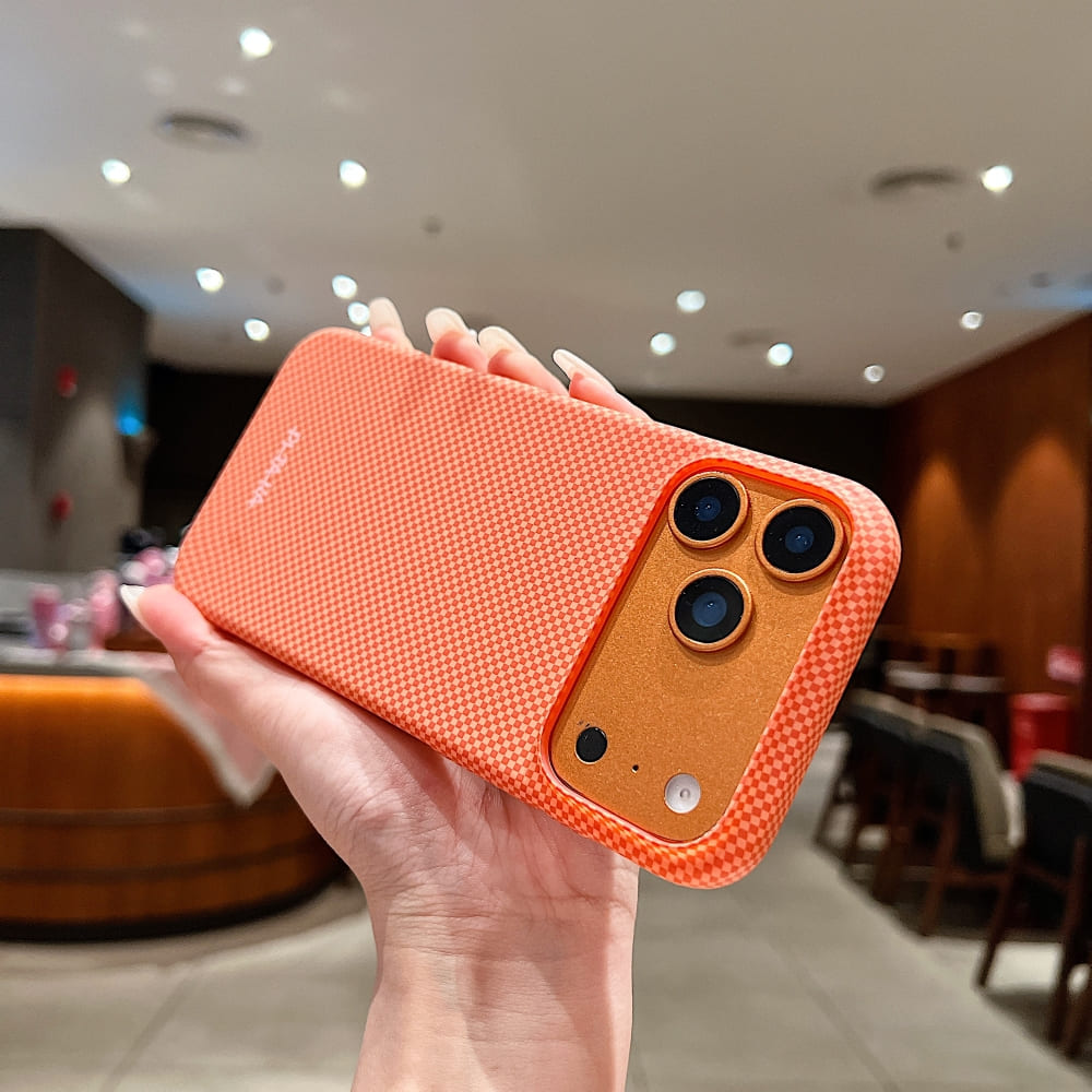 PITAKA Carbon Stealth Grid Phone Case (With Box Packing)